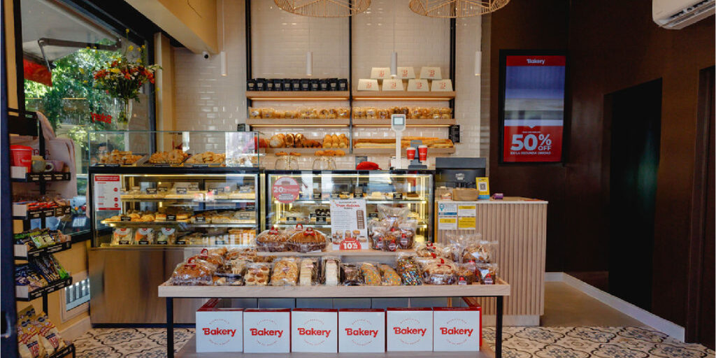 Interior de un local Bakery