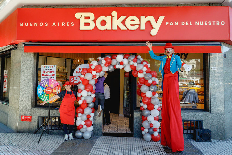Exterior de un local Bakery