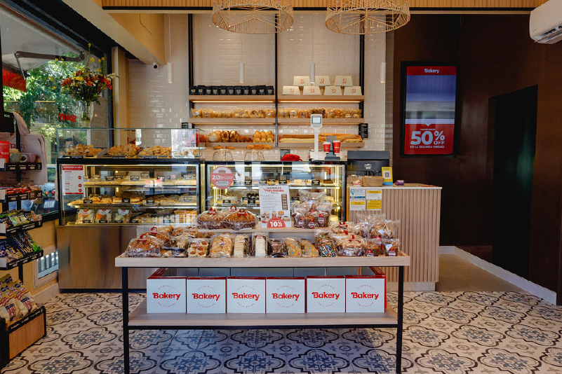 Interior de un local Bakery