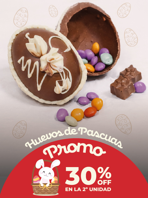 Promo pascuas: 30% de descuento en la segunda unidad