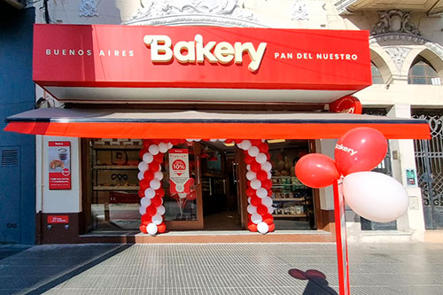 Inauguración de una sucursal Bakery en Núñez.