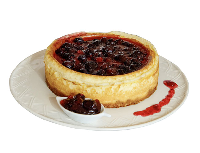 Cheesecake de frutos rojos