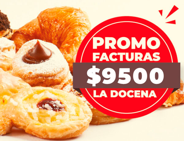 Promo facturas; docena $9500