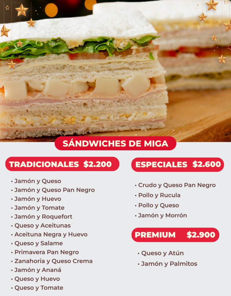 Sándwiches de miga