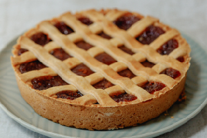 Tarta frola de membrillo
